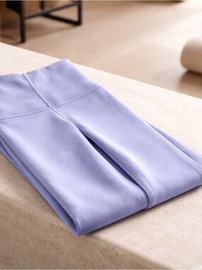 High-Rise Lavender Active Leggings for Women